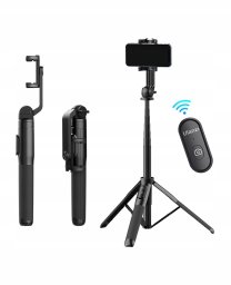 Pilot/wężyk spustowy Ulanzi Pilot Bezprzewodowy Bluetooth Do Statywu Sk-03 / Czarny / Zasięg 10m (SB11794)