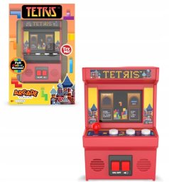 Basic Fun Tetris Konsola Przenośna Gra Retro Mini Automat Arcade Klocki / 09676 (SB11789)