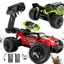 Overmax Zdalnie Sterowany X-Gravel Rc Monster Truck 1:20 20Km/H