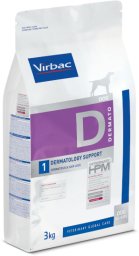 VIRBAC Dog Dermatology Dermatozy Utrata Włosa Zapalenia Skóry 7kg
