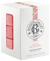 Roger & Gallet Set Trio, Kwiat figowca, Soap Bar, 3x, 100 g Unisex