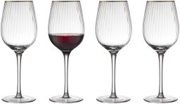 Selsey do czerwonego wina Palermo 400 ml 4 sztuki złote (27579)
