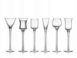 Affek Design Kieliszki do wódki Aquavit Rom transparentne (27585)