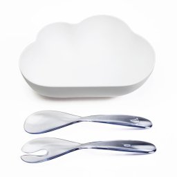 Qualy Miska do sałatek Cloud (10265-WH-CL)