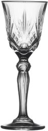 Carla Kieliszki ze szkła kryształowego Melodia 50 ml 4 sztuki 31133