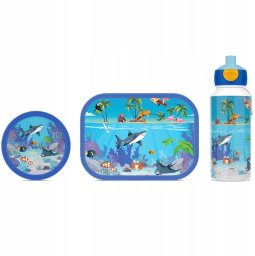 Mepal Śniadaniówki Lunch set Campus 3 el. Tropical Ocean (107410865410)