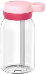 Mepal Butelka ze słomką Campus 450 ml Cool Pink 107480074100