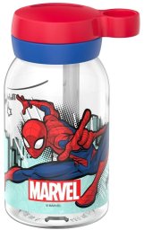 Mepal Butelka ze słomką Campus 450 ml Spiderman 107480065396