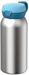 Mepal Butelka stalowa Flip Cap Campus 600 ml Cool Blue 107489018300