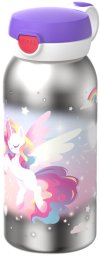 Mepal Butelka stalowa Flip Cap Campus 600 ml Unicorn Glow 107489065411