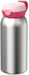 Mepal Butelka stalowa Flip Cap Campus 600 ml Cool Pink 107489074100