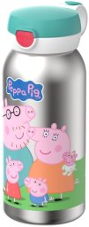 Mepal Butelka stalowa Flip Cap Campus 600 ml Peppa Pig 107489065412