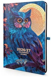 Hamelin Zeszyt Kalendarz 2026/27 A5 Ucznia Tygodniowy Sowa