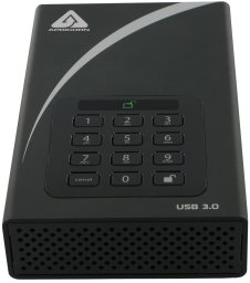 Dysk zewnętrzny HDD Apricorn 6TB Aegis Padlock DT Secure