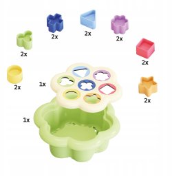 Quercetti QUERCETTI DAISY SHAPE SORTER