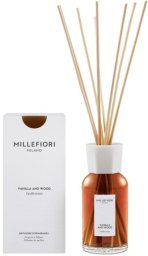 Millefiori Dyfuzor pałeczki zapachowe MILLEFIORI VANILLA & WOOD 77DDDV 250ml