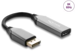Adapter AV Delock DELOCK Aktywny DisplayPort 1.4 > HDMI Adapter 8K HDR Funkcjonalność