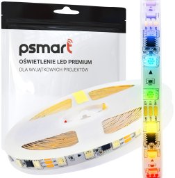 PSmart PSMART Cyfrowa Taśma LED SMD 12V WS2811 RGBIC IP20 10mm 60 Led/m 5m
