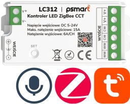 PSmart PSMART Mini Kontroler LED CCT 5-24V 15A Seria PX ZigBee TUYA