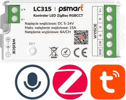 PSmart PSMART Mini Kontroler LED RGBCCT 5-24V 15A Seria PX ZigBee TUYA