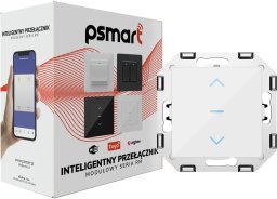 PSmart PSMART Inteligentny sterownik rolet żaluzji szklany B RM ZigBee TUYA Smart