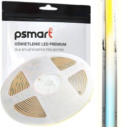 PSmart PSMART Taśma LED SCOB 24V CCT Dual Wire 2-Pin IP20 8mm 576led/m 5m