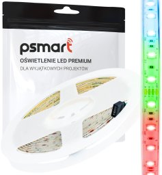PSmart PSMART Taśma Pasek LED 24V RGB 5050 IP65 10mm 60led/m 5m