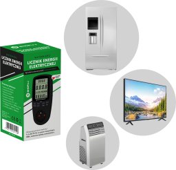 Smart Hardware Watomierz Licznik energii elektrycznej Miernik Amperomierz Polskie menu