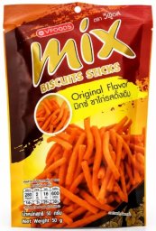 Lobo Chrupiące paluszki Biscuit Sticks Original Flavour 50g - VFoods