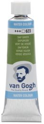 Talens Farby Van Gogh Watercolour Tube Sap Green 623