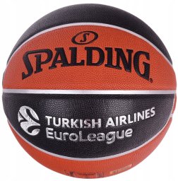 AND1 Piłka do koszykówki Spalding EuroLeague Legacy TF1000™ 2026, rozmiar 7