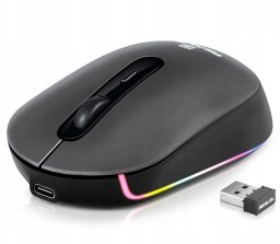 Mysz Real-El Bluetooth Optyczna 2,4GHz 2400dpi REAL-EL RM-470W Silent