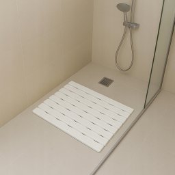 Aptel Mata łazienkowa antypoślizgowa Pod Prysznic brodzik do sauny basenu 43x61, biała