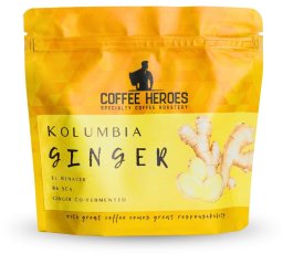 Kawa ziarnista Coffee Heroes Roastery Kolumbia Ginger 200 g