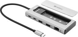 Stacja dokująca Sandberg USB-C 6in1 Travel Dock SSD