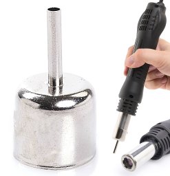 Techrebal Dysza prosta, krótka średnica 4mm / długość 20mm do Hot Air
