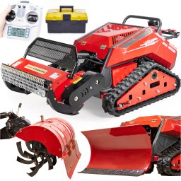 Robot koszący Techrebal Kosiarka Zdalnie Sterowana bijakowa 6w1 NeveTerra 1000 MULTI