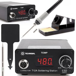 Techrebal Strugarka TECHREBAL T12A 75W (Silikonowy uchwyt anty-oparzeniowy)