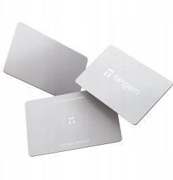 Tangem Wallet - Portfel kryptowalutowy, CC EAL6+, Srebrny