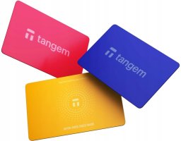 Tangem Wallet - Portfel kryptowalutowy, CC EAL6+, Wielokolorowy