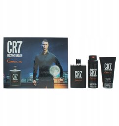 Cristiano Ronaldo Set : CR7 Game On, Eau De Toilette, For Men, 100 ml + CR7 Game On, Shower Gel, Body, 150 ml + CR7 Game On, Refreshing, Deodorant Spray, For Men, 150 ml For Men