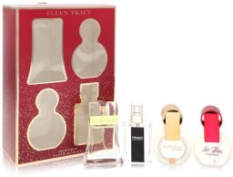 Ellen Tracy Set: Classic, Eau De Parfum, For Women, 15 ml + Tracy, Eau De Parfum, For Women, 15 ml + Bronze, Eau De Parfum, For Women, 15 ml + Love Notes, Eau De Parfum, For Women, 15 ml