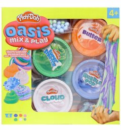 PLAYDOH Play-Doh Oasis Mix & Play 4 pack