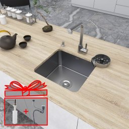 Zlewozmywak Inco Flex Zlewozmywak Jednokomorowy Podwieszany Nett NS-4643 Inox (46 cm)