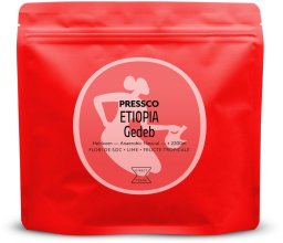 Kawa ziarnista PRESSCO Etiopia Gedeb 250 g