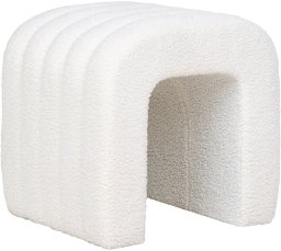 Inter Zoo Puf Teddy White 42X41X36