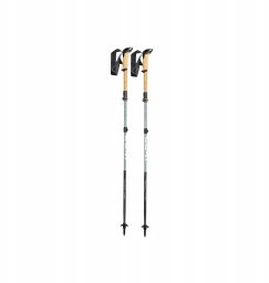 Leki LEKI Kije trekking MAKALU FX CARBON silver-greygreen-white 100-120cm