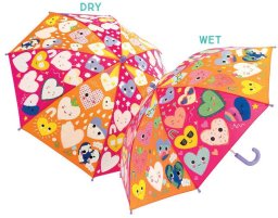 Party Deco Parasolka 6+- Serca