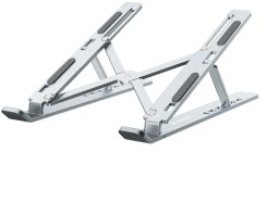 Wozinsky Podstawka WDCX-X8S składana regulowana pod laptopa - srebrna (5907769387661)