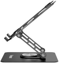 Wozinsky WDCX-X19-AB HardStand z obrotem 360° pod laptopa i tablet czarna (5907769387678)